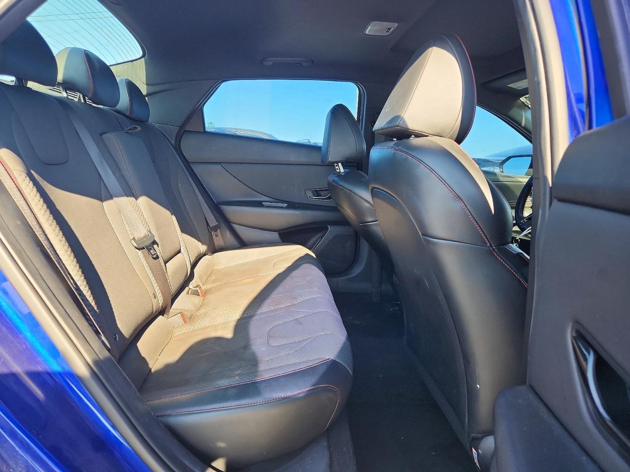 2023 Hyundai Elantra N Line Синий vin: KMHLR4AF3PU476044