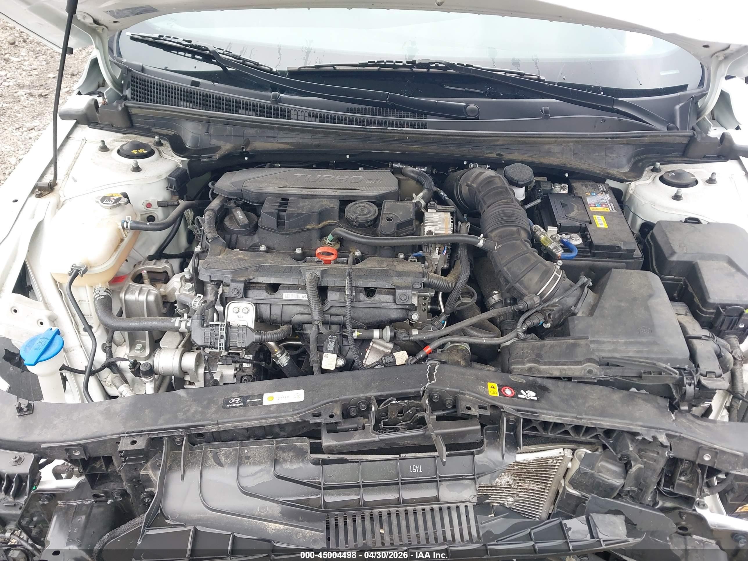 2024 Hyundai Elantra N Line White vin: KMHLR4DF1RU775093