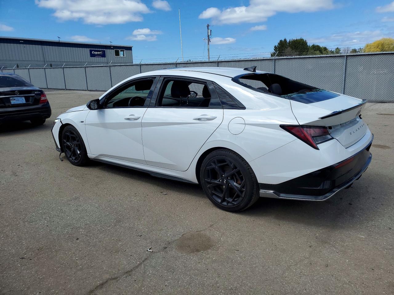 2024 Hyundai Elantra N-line Ultim White vin: KMHLR4DF7RU710801