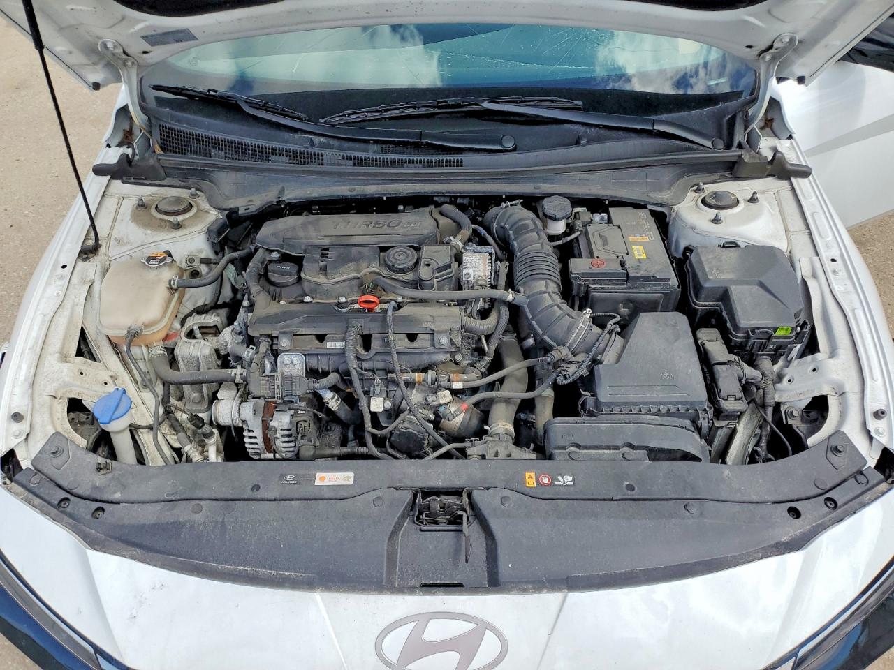 2024 Hyundai Elantra N-line Ultim White vin: KMHLR4DF7RU710801