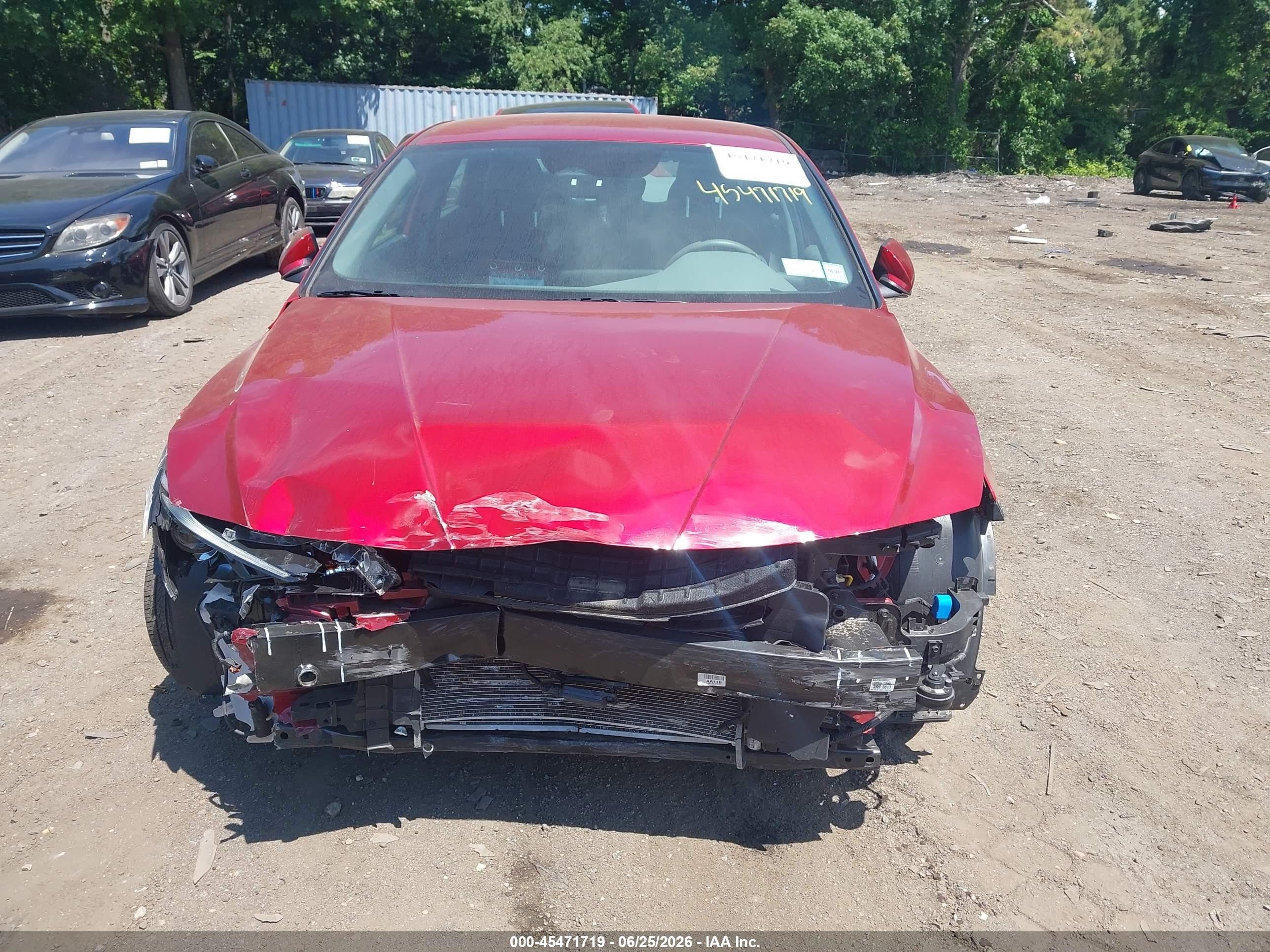 2023 Hyundai Elantra Sel Red vin: KMHLS4AG0PU612420