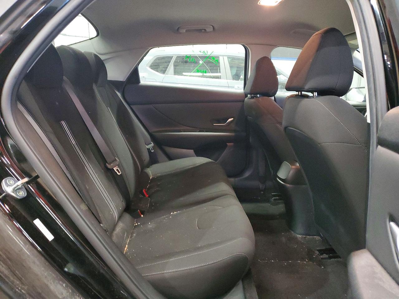 2022 Hyundai Elantra Sel Черный vin: KMHLS4AG1NU368953