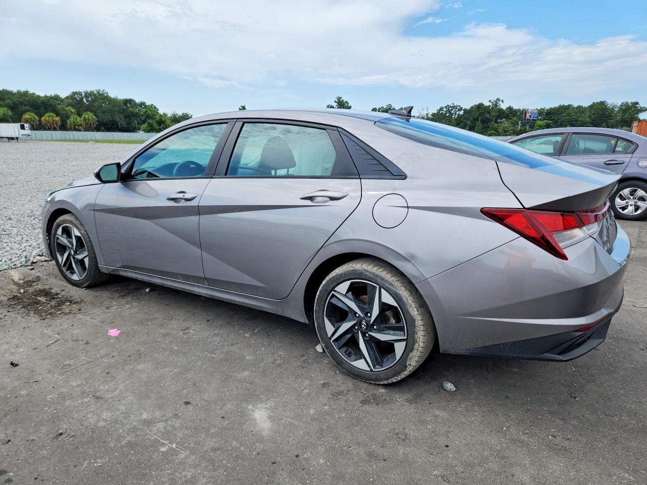 2023 Hyundai Elantra Sel Gray vin: KMHLS4AG1PU415532