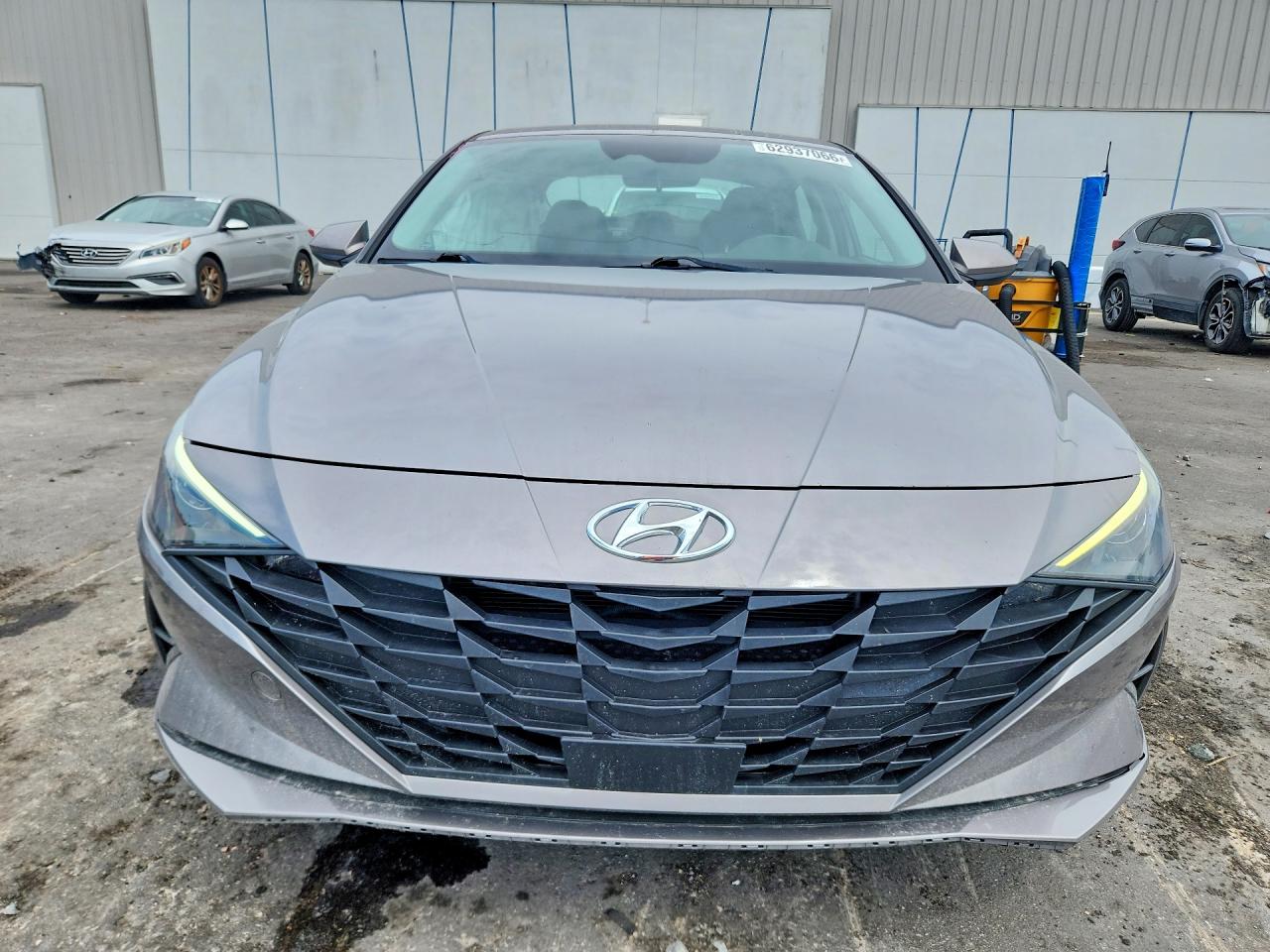 2023 Hyundai Elantra Sel Gray vin: KMHLS4AG1PU415532
