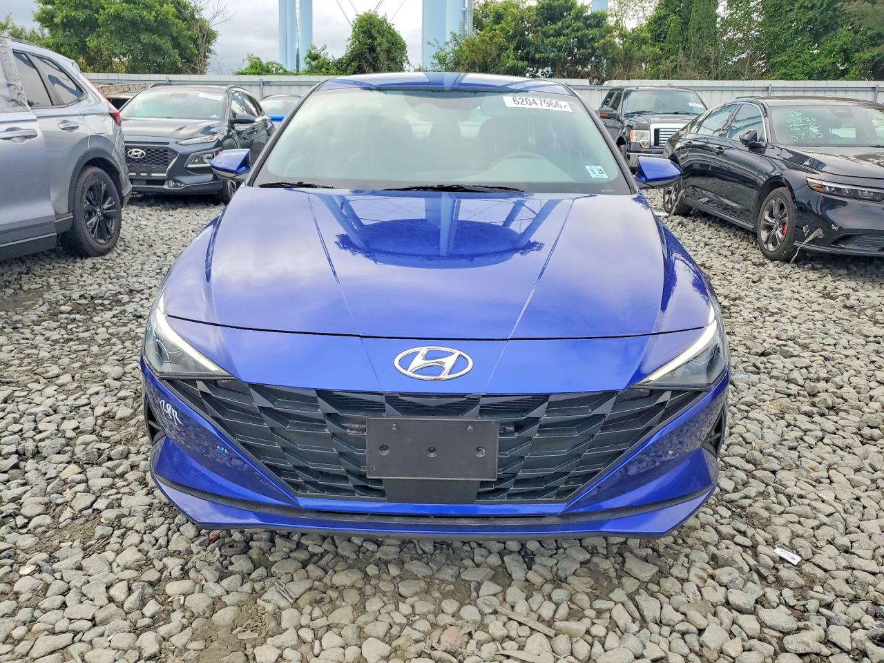 2023 Hyundai Elantra Sel Blue vin: KMHLS4AG2PU477439