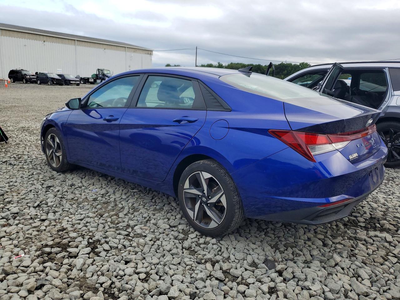 2023 Hyundai Elantra Sel Blue vin: KMHLS4AG2PU477439