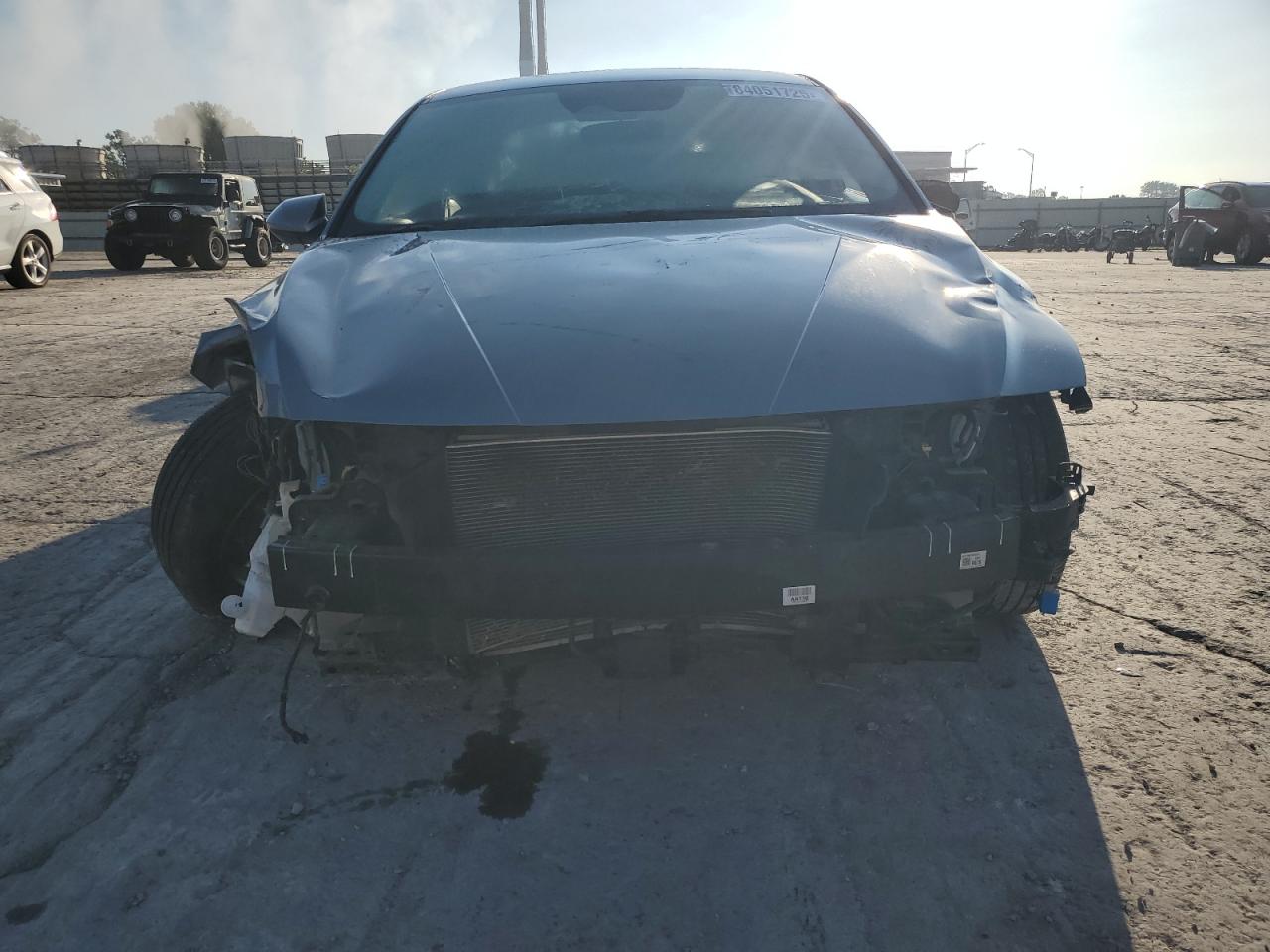 2021 Hyundai Elantra Sel Silver vin: KMHLS4AG3MU127653