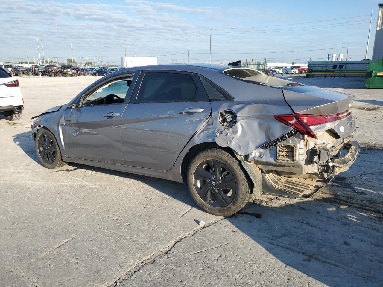 2021 Hyundai Elantra Sel Silver vin: KMHLS4AG3MU127653