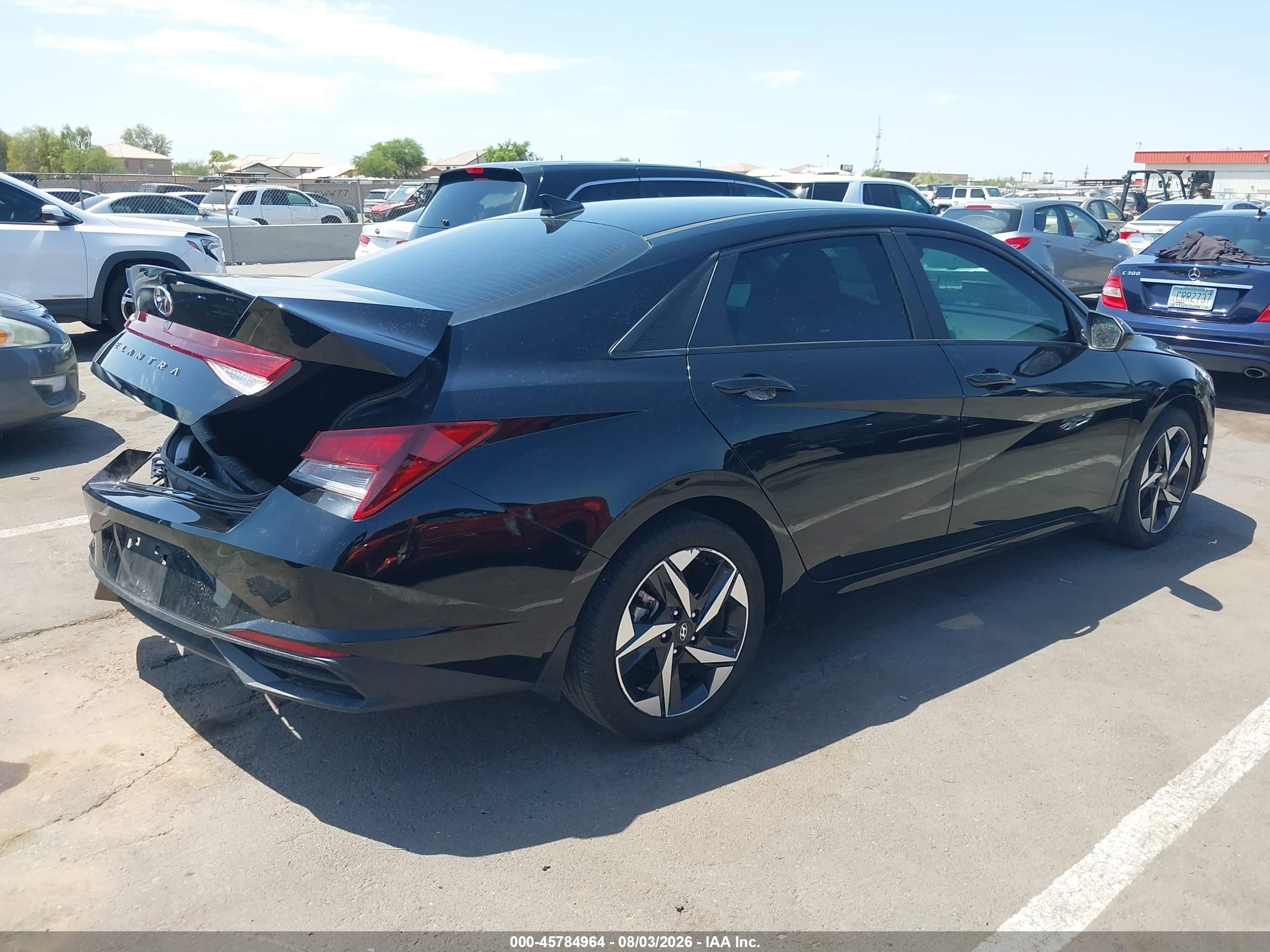 2023 Hyundai Elantra Sel Black vin: KMHLS4AG3PU416276