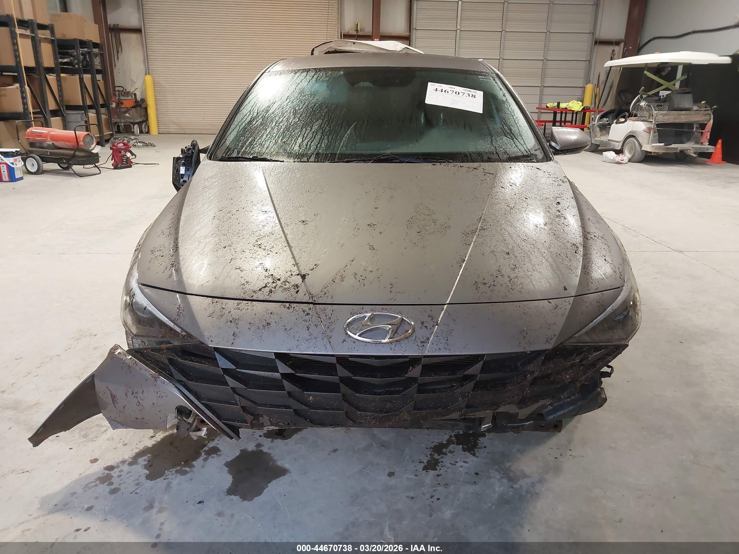 2023 Hyundai Elantra Sel Серебряный vin: KMHLS4AG3PU548289