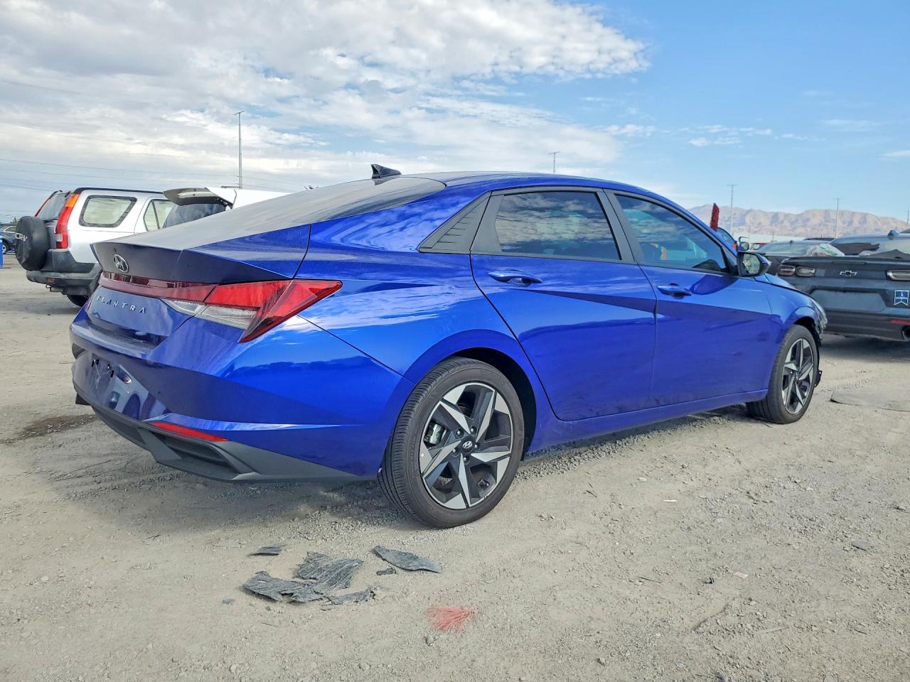 2023 Hyundai Elantra Sel Blue vin: KMHLS4AG3PU634153