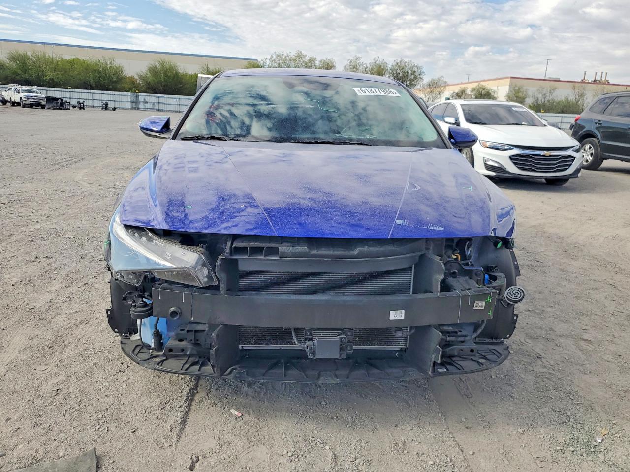 2023 Hyundai Elantra Sel Blue vin: KMHLS4AG3PU634153