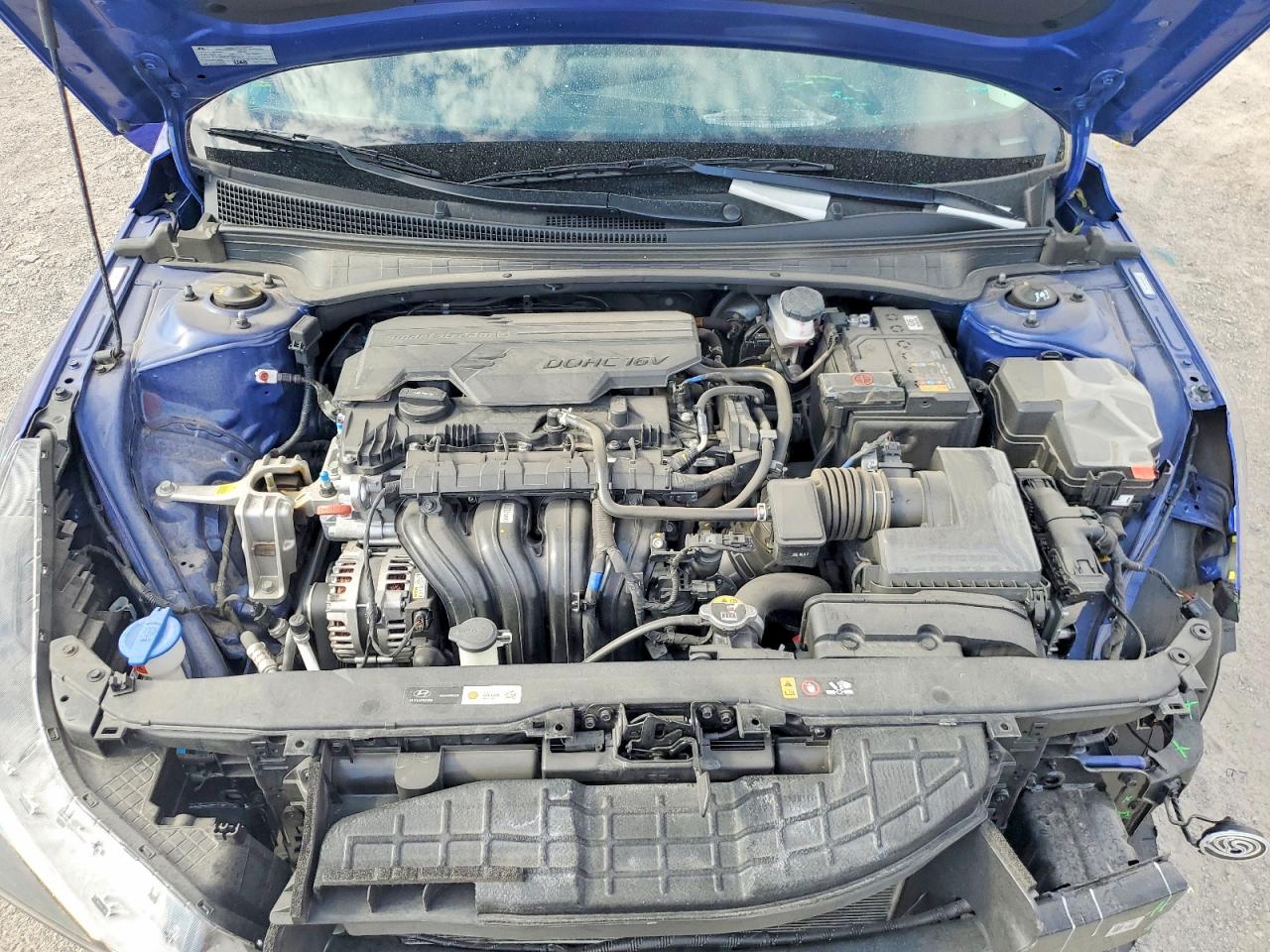 2023 Hyundai Elantra Sel Blue vin: KMHLS4AG3PU634153