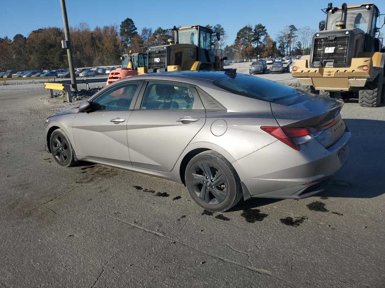2022 Hyundai Elantra Sel Серый vin: KMHLS4AG4NU273691