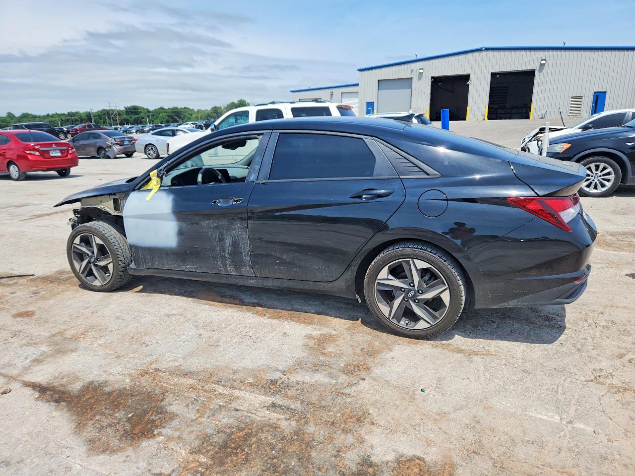 2023 Hyundai Elantra Sel Black vin: KMHLS4AG4PU413189