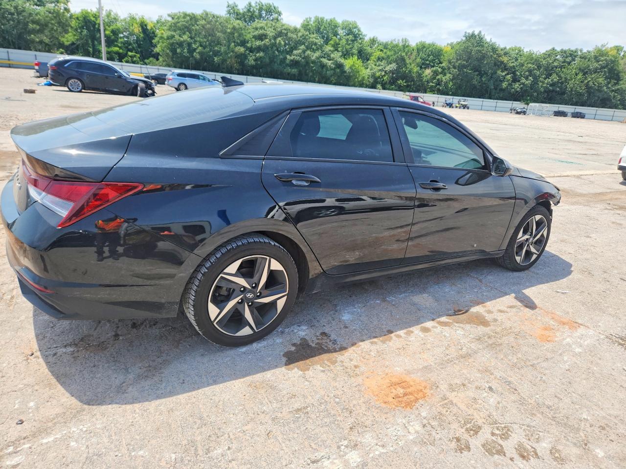 2023 Hyundai Elantra Sel Black vin: KMHLS4AG4PU413189