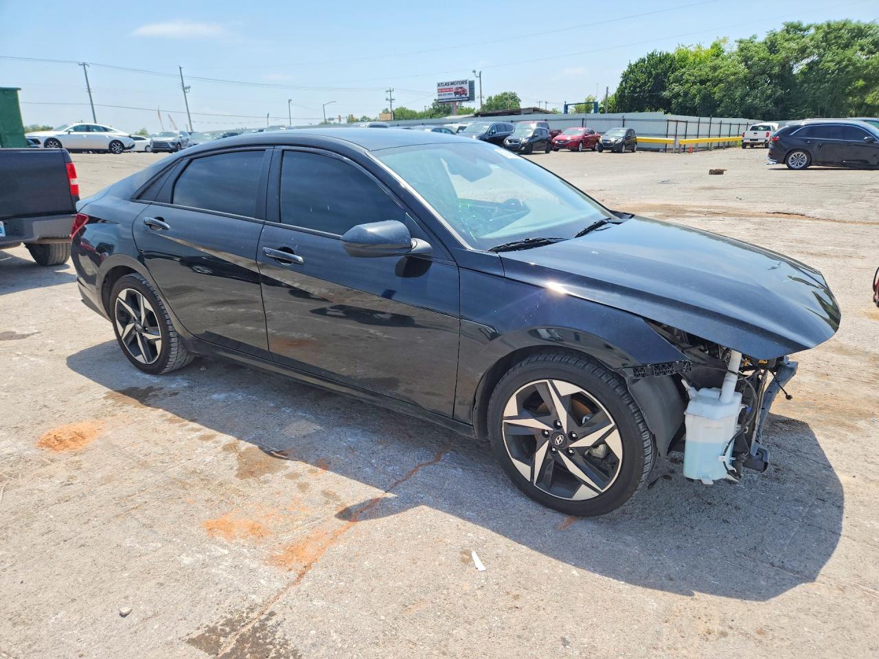 2023 Hyundai Elantra Sel Black vin: KMHLS4AG4PU413189