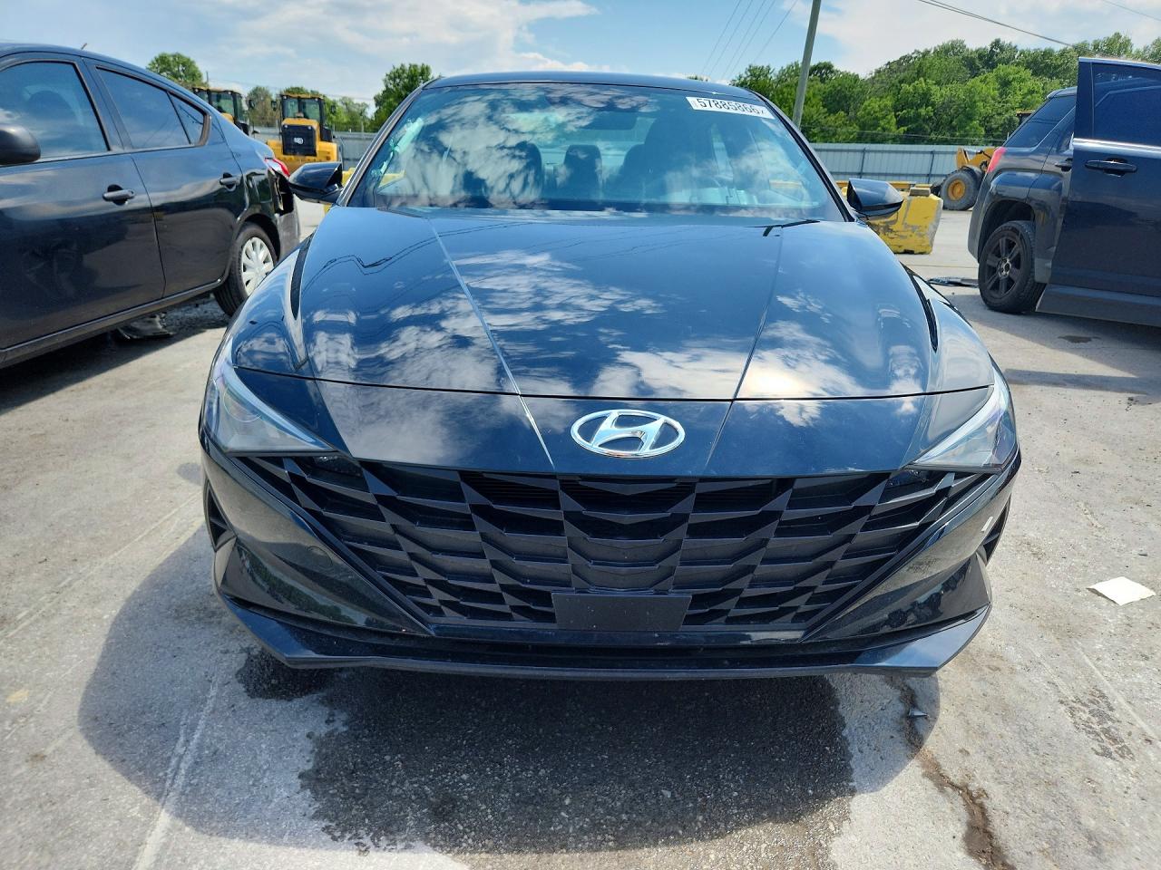2023 Hyundai Elantra Sel Black vin: KMHLS4AG4PU433670