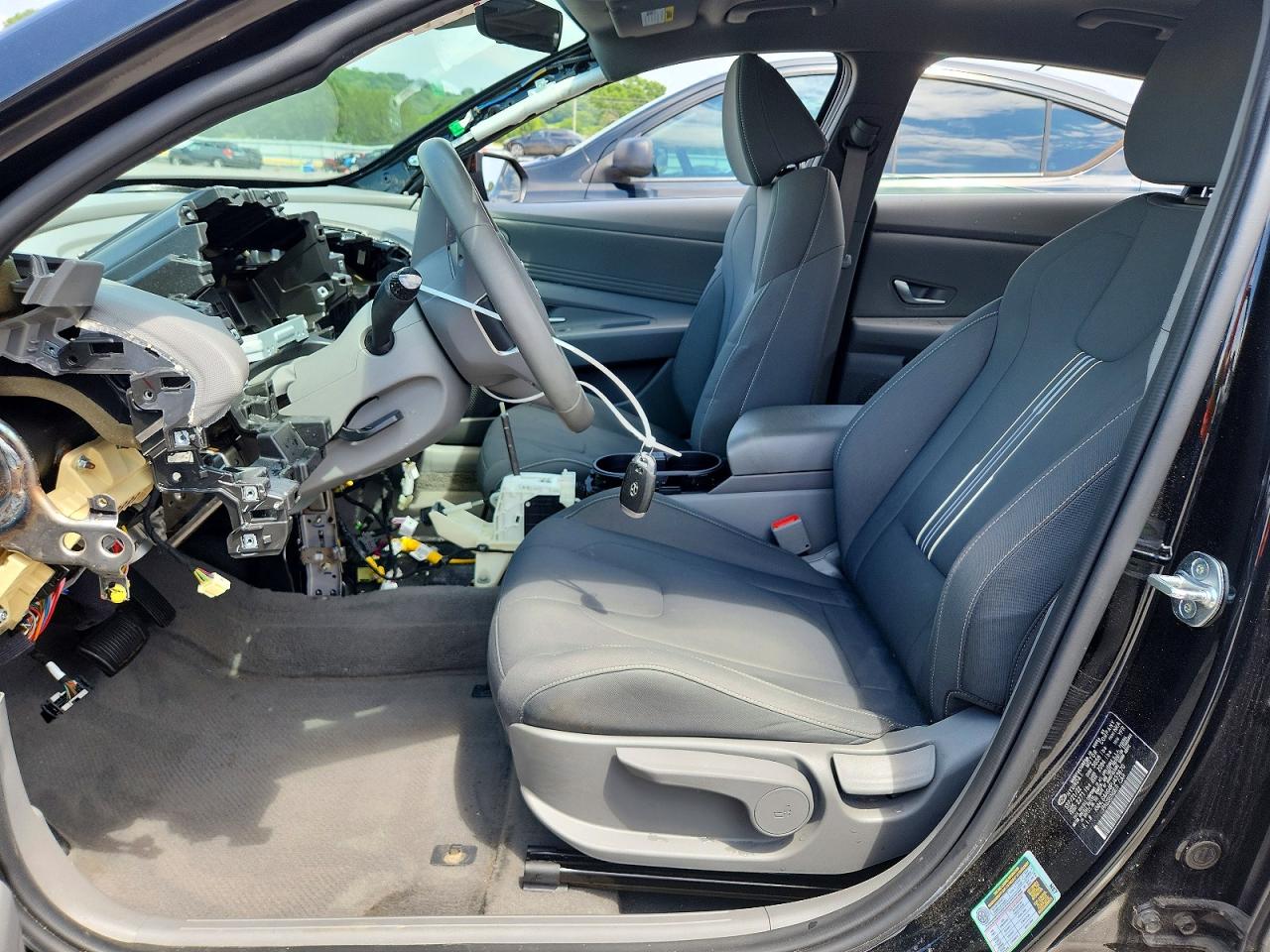2023 Hyundai Elantra Sel Black vin: KMHLS4AG4PU433670