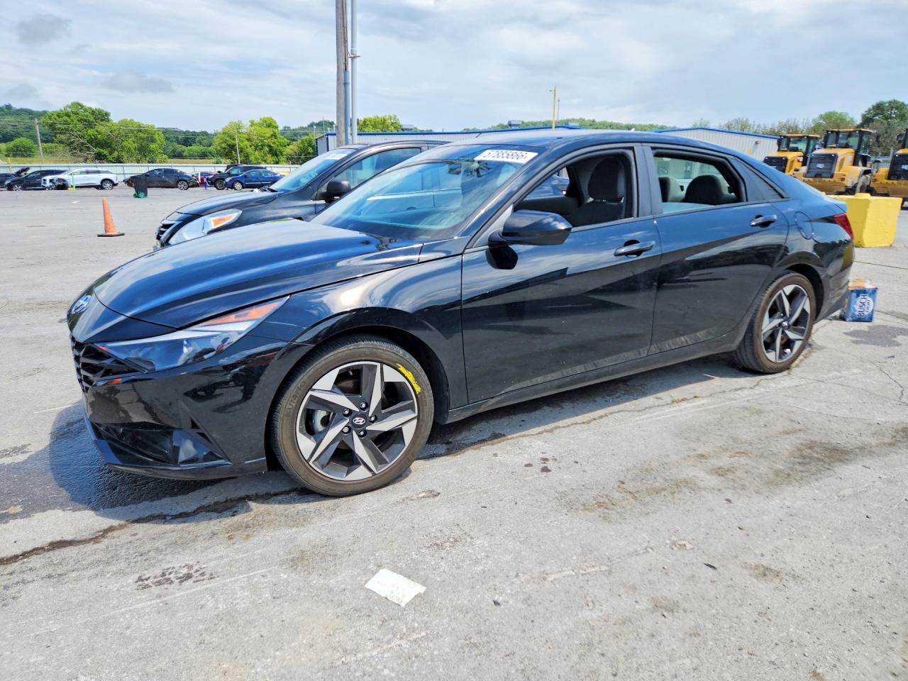 2023 Hyundai Elantra Sel Black vin: KMHLS4AG4PU433670