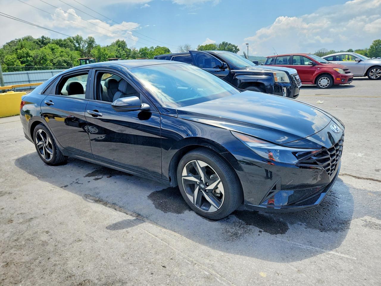 2023 Hyundai Elantra Sel Black vin: KMHLS4AG4PU433670