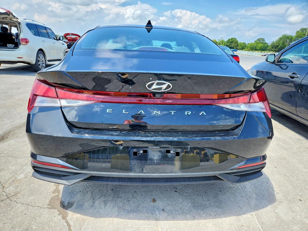 2023 Hyundai Elantra Sel Black vin: KMHLS4AG4PU433670