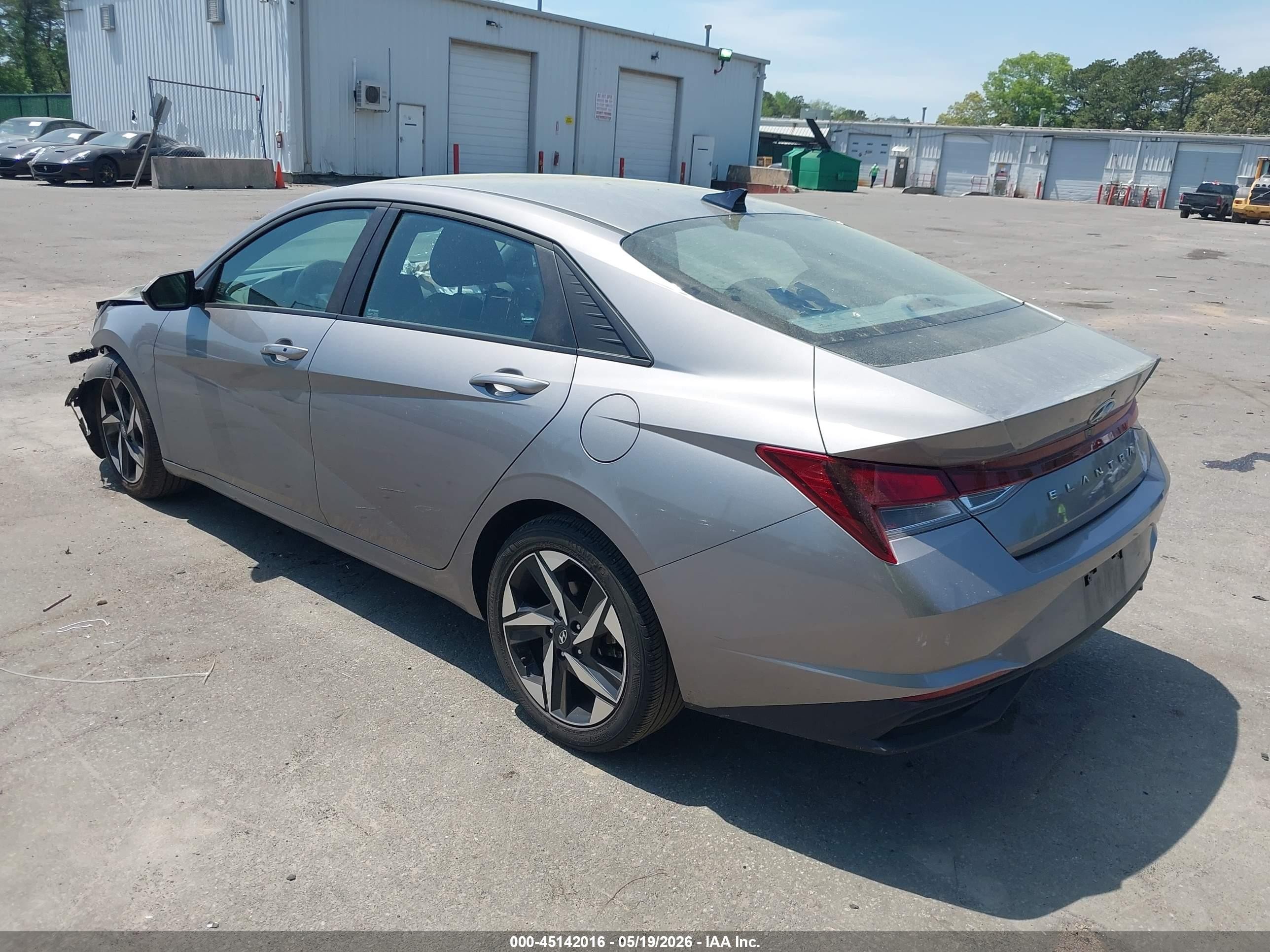 2023 Hyundai Elantra Sel Gray vin: KMHLS4AG4PU551718