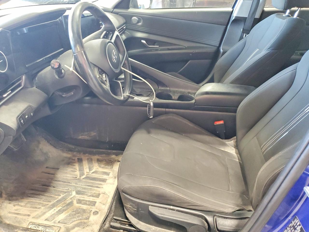 2021 Hyundai Elantra Sel Blue vin: KMHLS4AG5MU142476