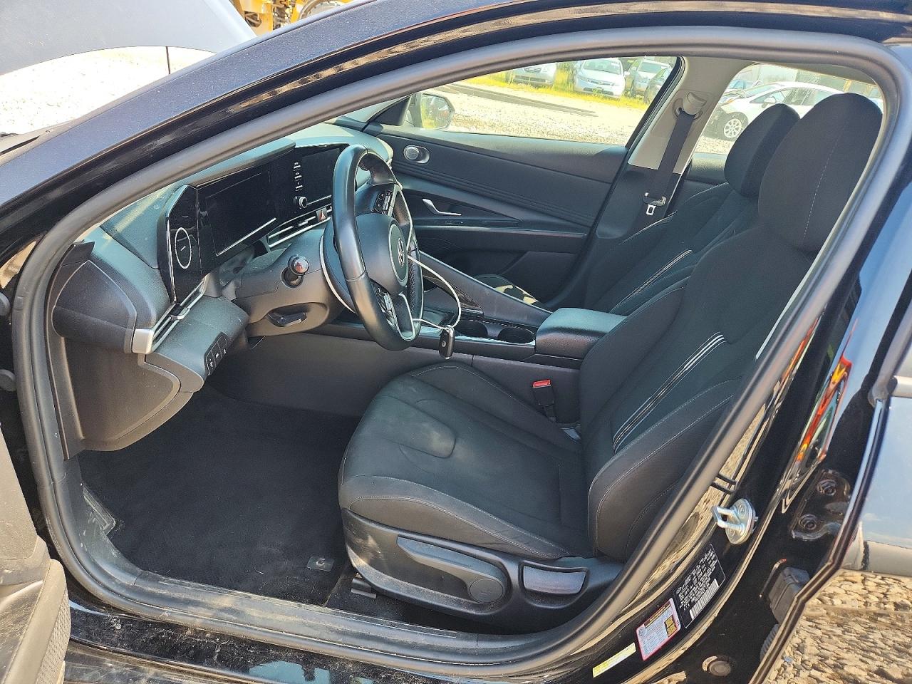 2022 Hyundai Elantra Sel Черный vin: KMHLS4AG5NU272968