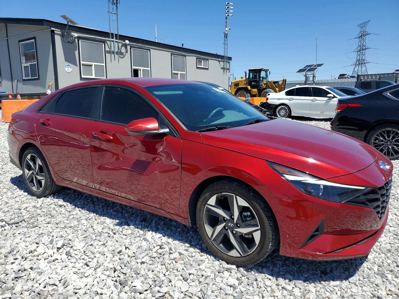 2023 Hyundai Elantra Sel Red vin: KMHLS4AG5PU591127