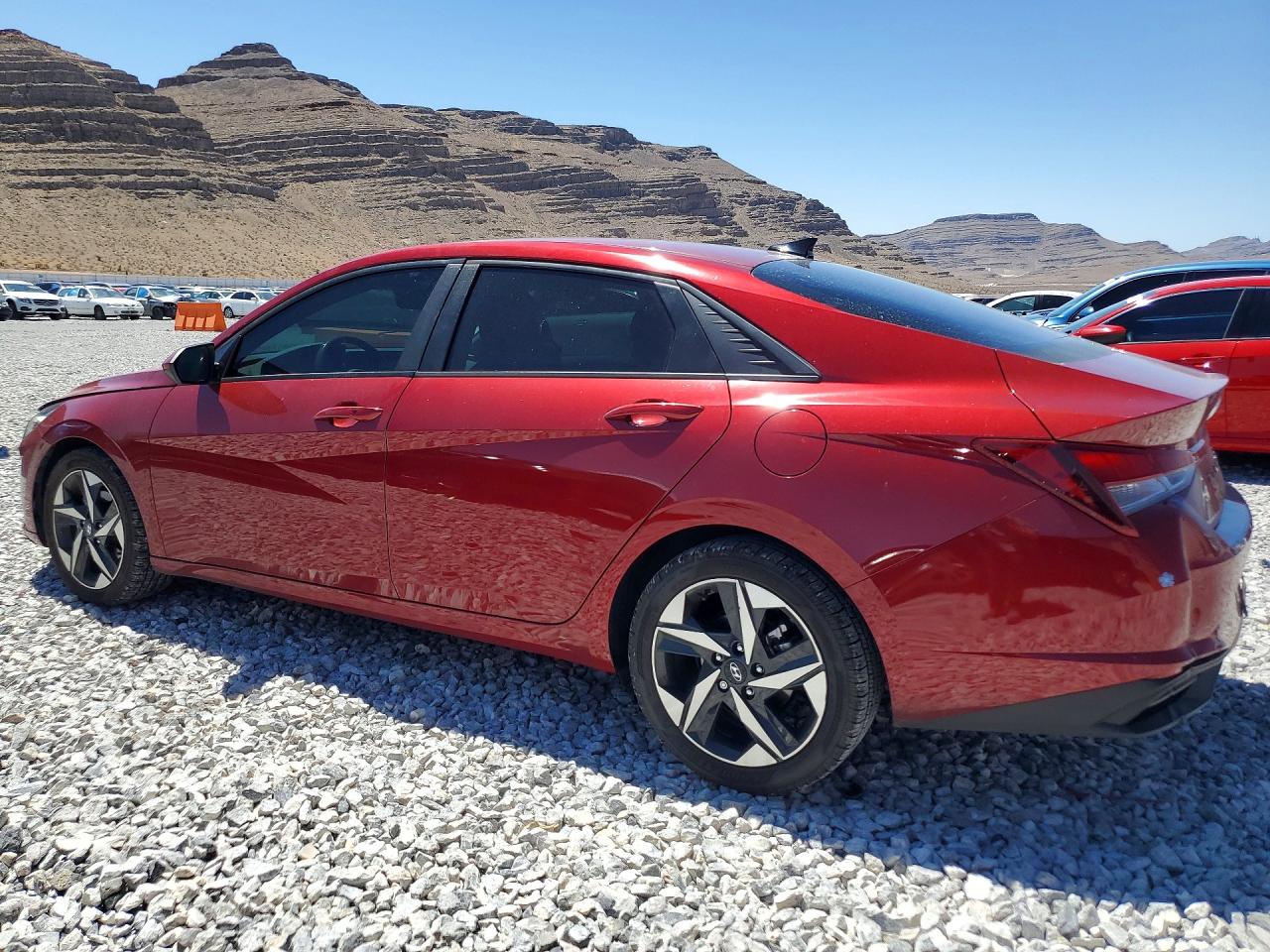 2023 Hyundai Elantra Sel Red vin: KMHLS4AG5PU591127