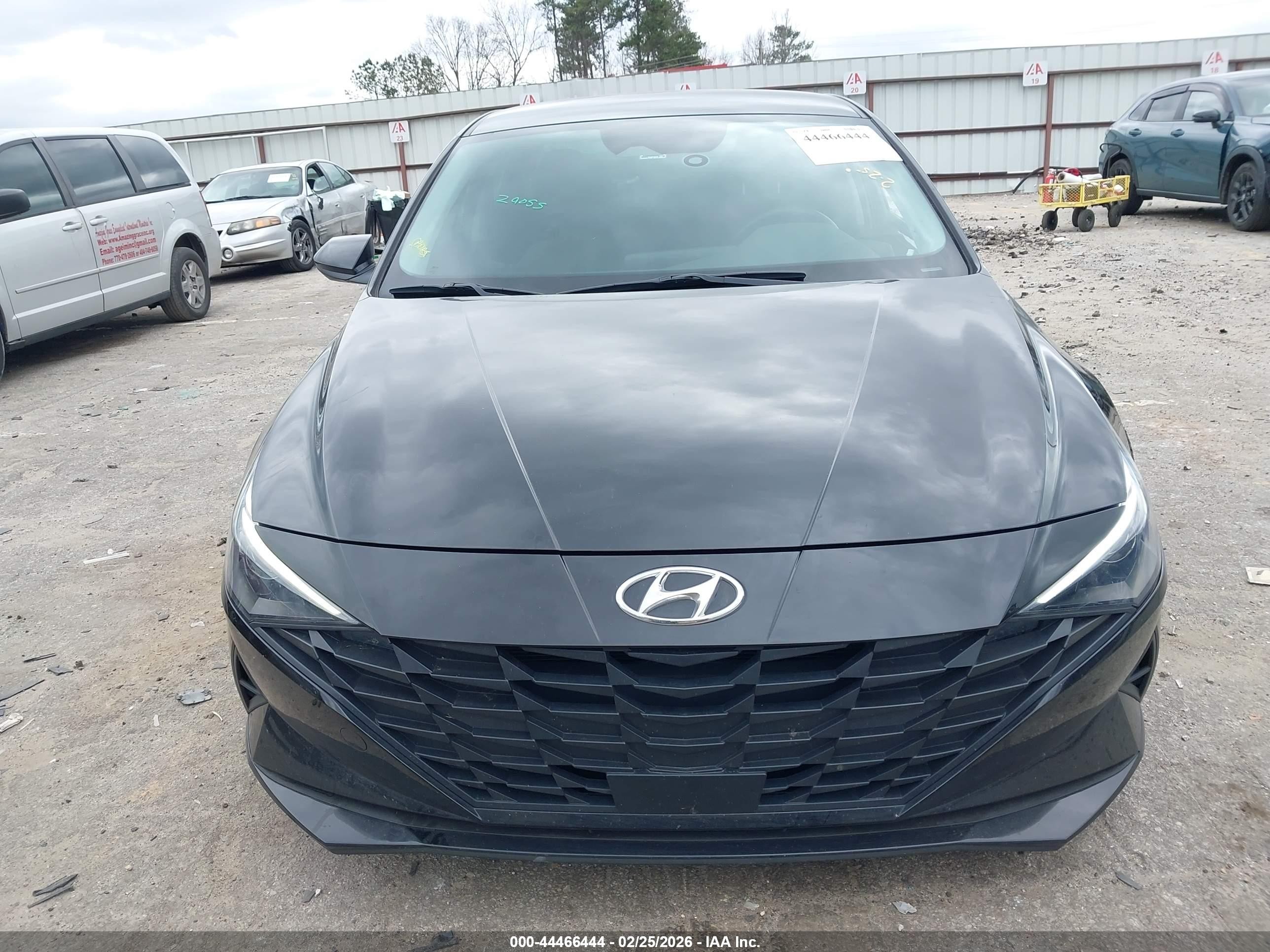 2023 Hyundai Elantra Sel Black vin: KMHLS4AG6PU468890