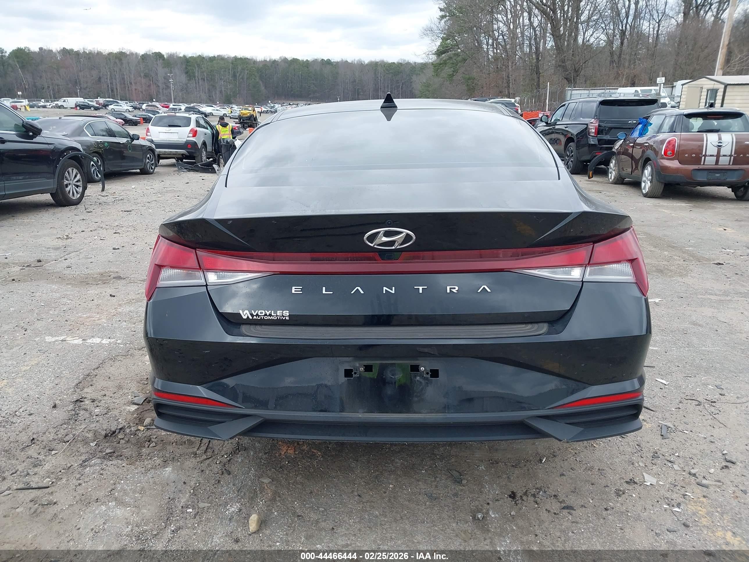 2023 Hyundai Elantra Sel Black vin: KMHLS4AG6PU468890