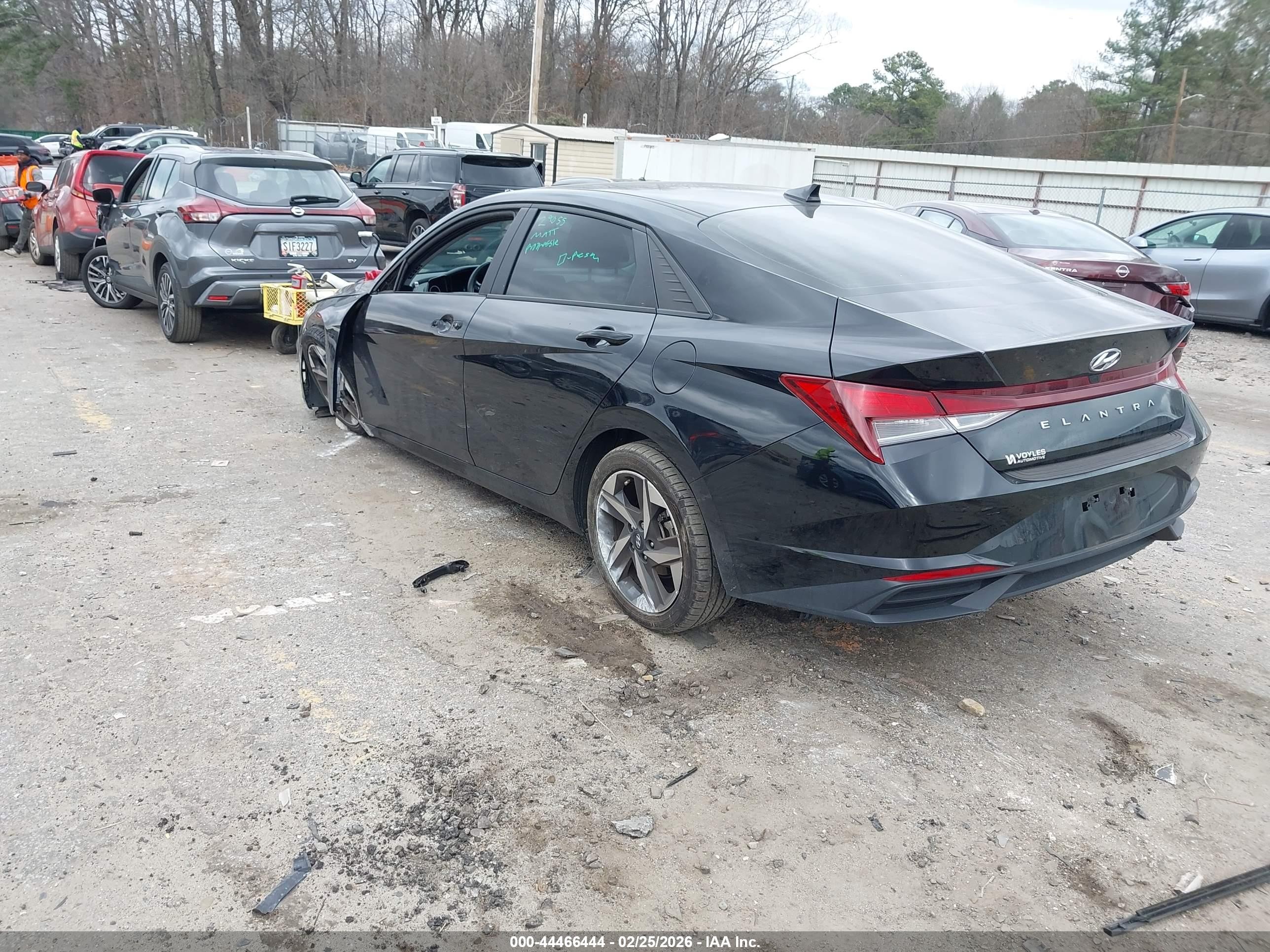 2023 Hyundai Elantra Sel Black vin: KMHLS4AG6PU468890