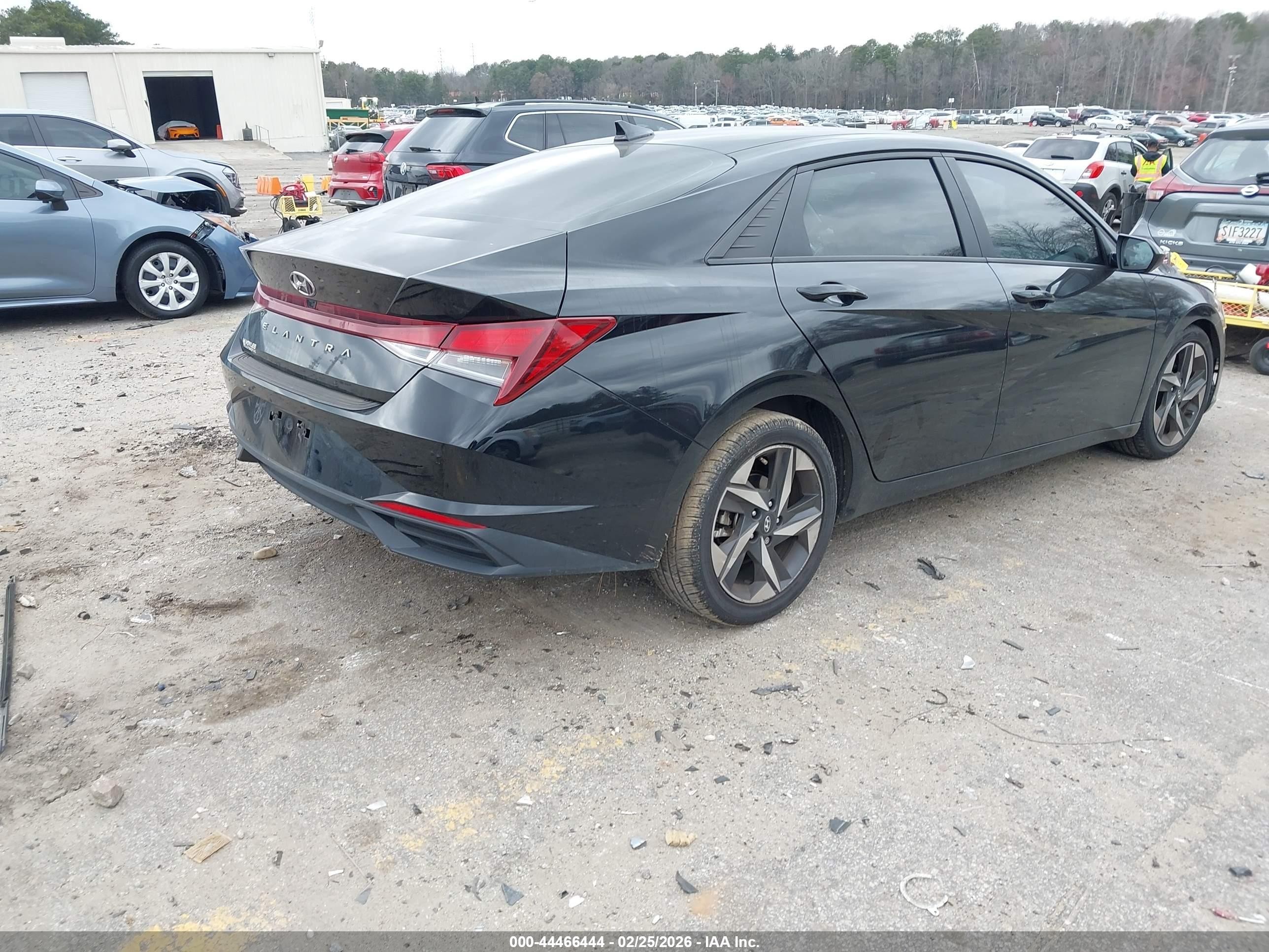 2023 Hyundai Elantra Sel Black vin: KMHLS4AG6PU468890