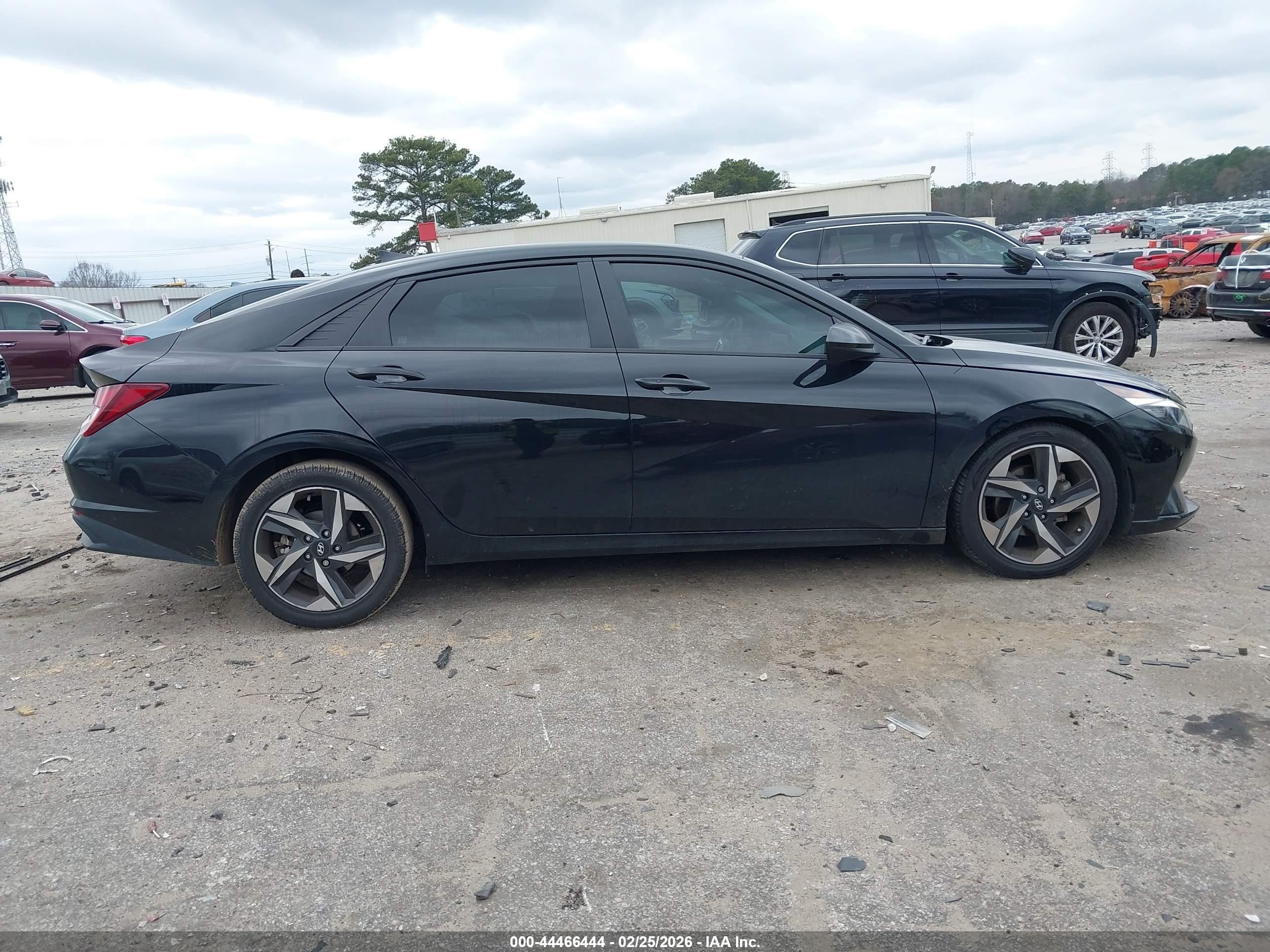 2023 Hyundai Elantra Sel Black vin: KMHLS4AG6PU468890