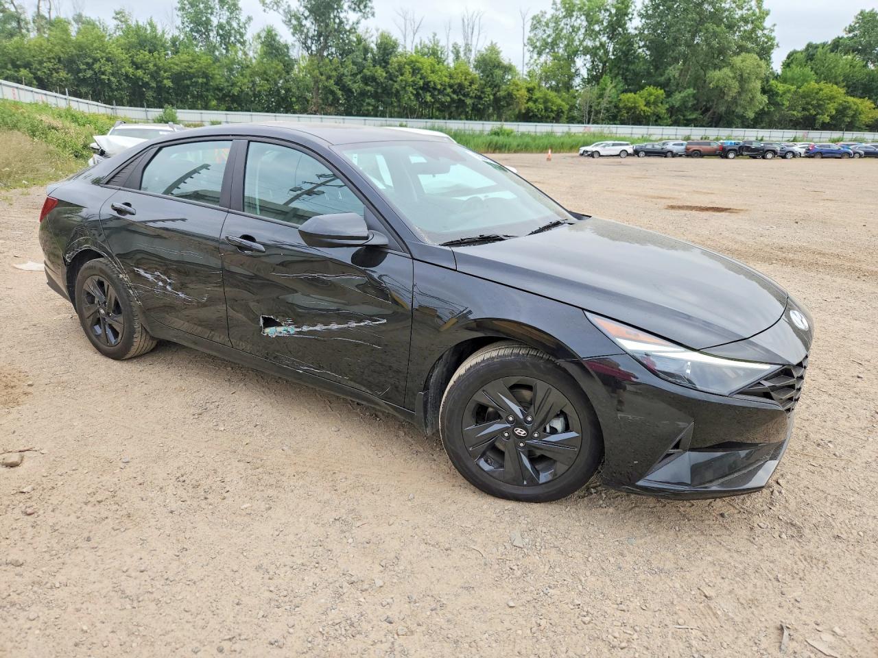 2022 Hyundai Elantra Sel Black vin: KMHLS4AG7NU233122