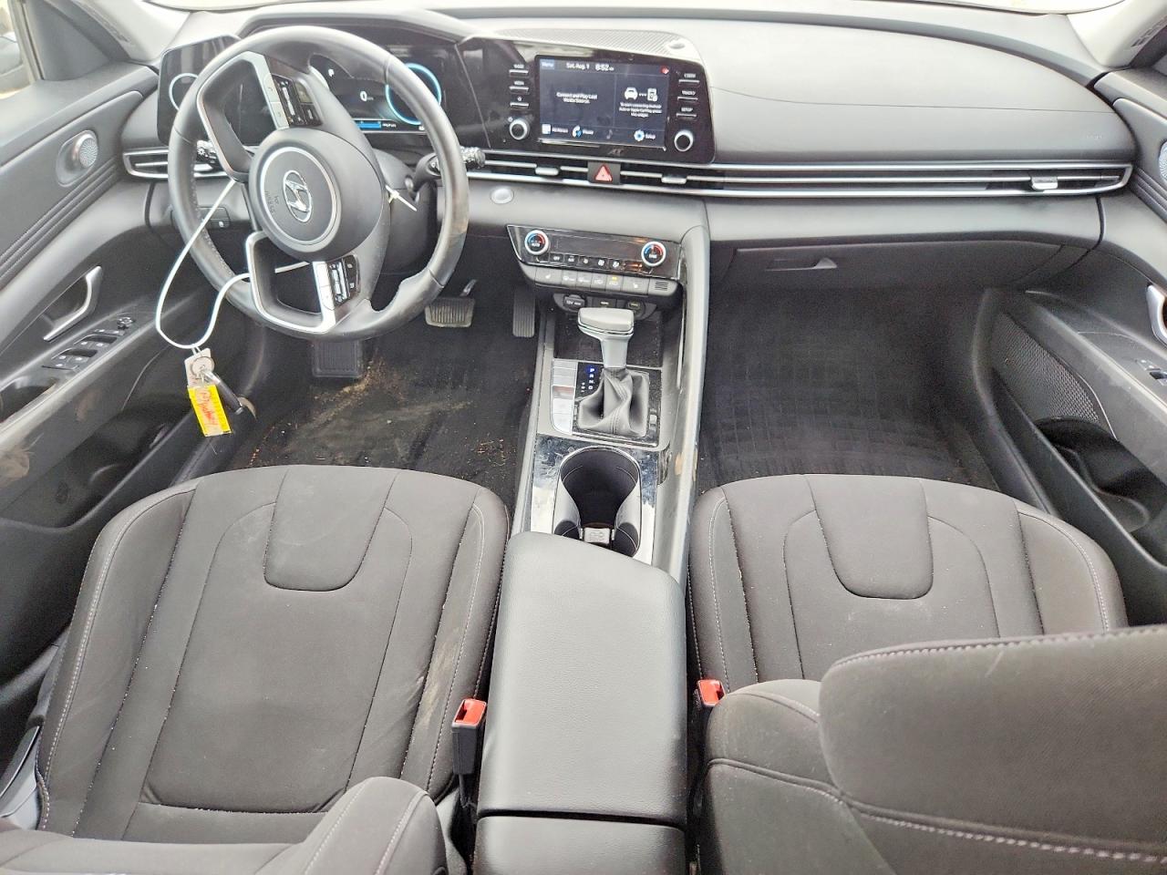 2022 Hyundai Elantra Sel Black vin: KMHLS4AG7NU233122