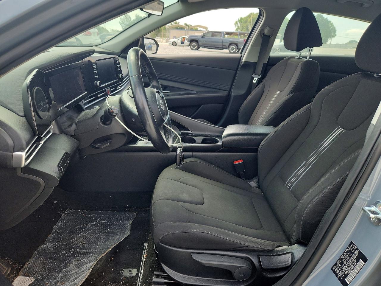 2022 Hyundai Elantra Sel Gray vin: KMHLS4AG7NU367628