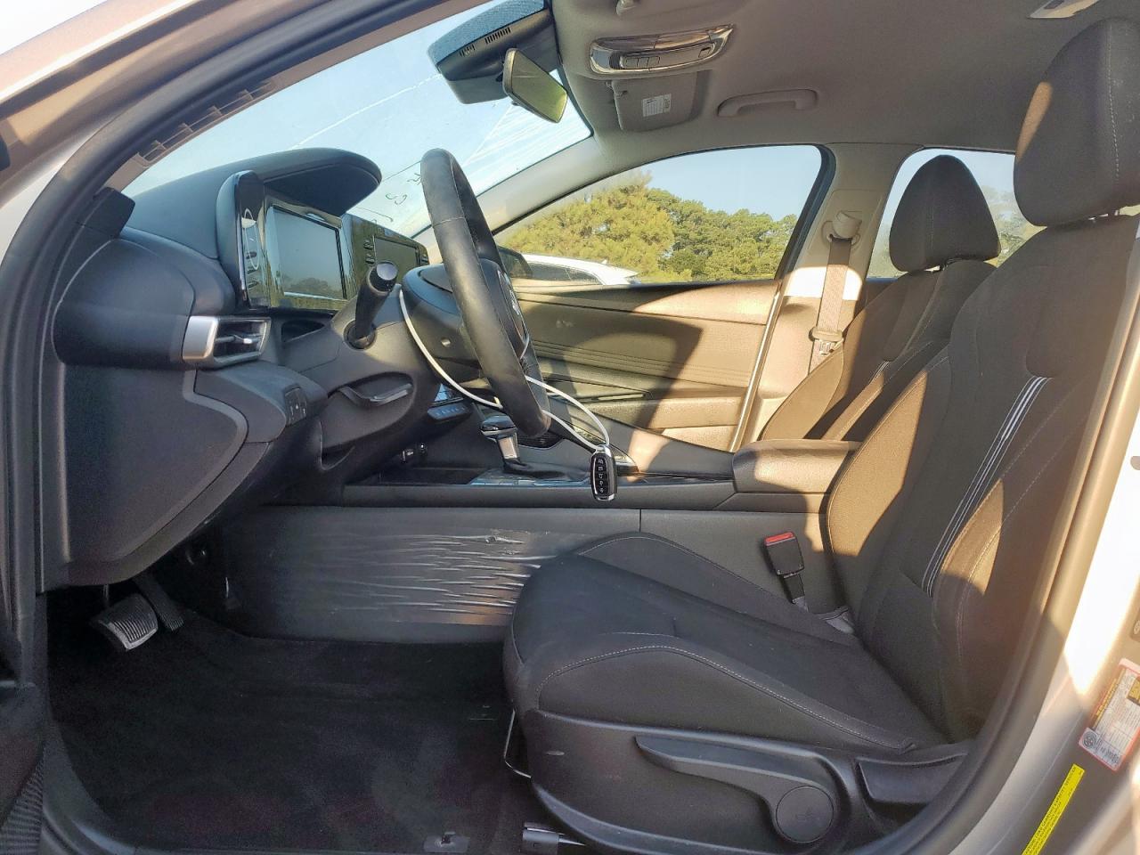 2021 Hyundai Elantra Sel Gray vin: KMHLS4AG8MU147185