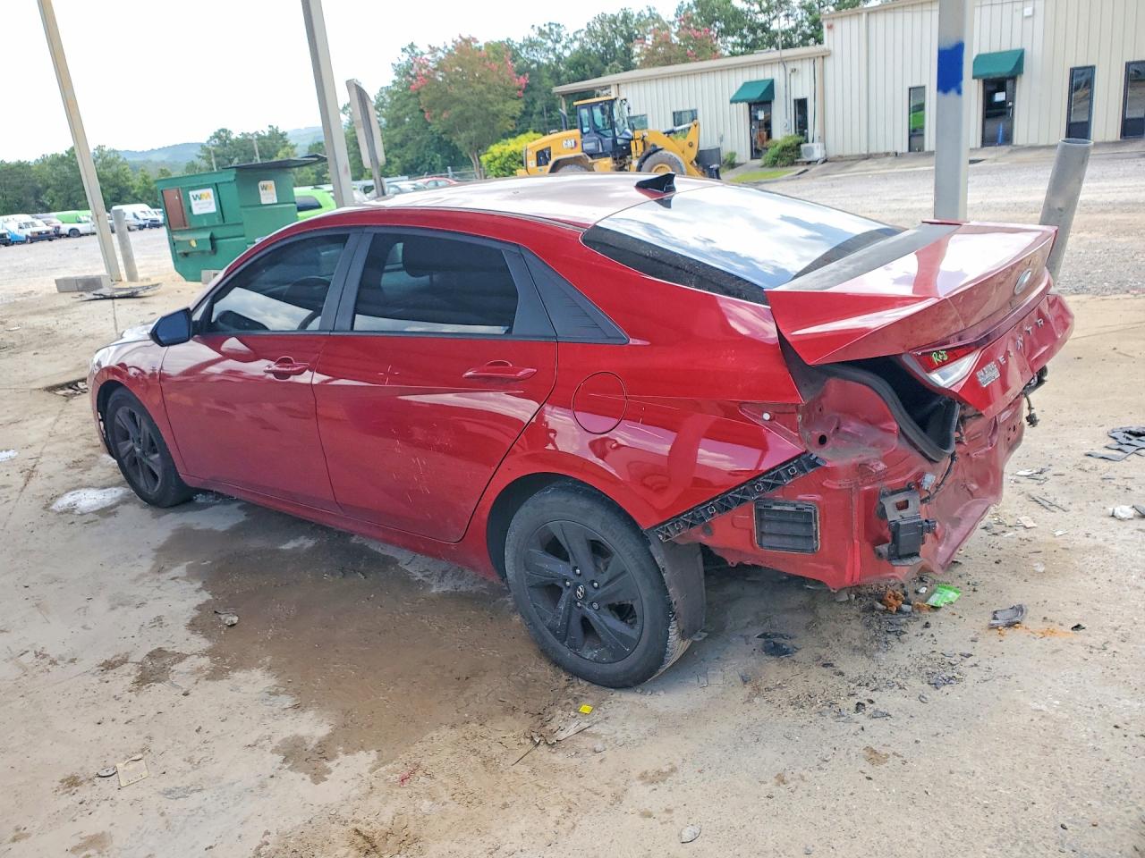 2022 Hyundai Elantra Sel Red vin: KMHLS4AG8NU275587
