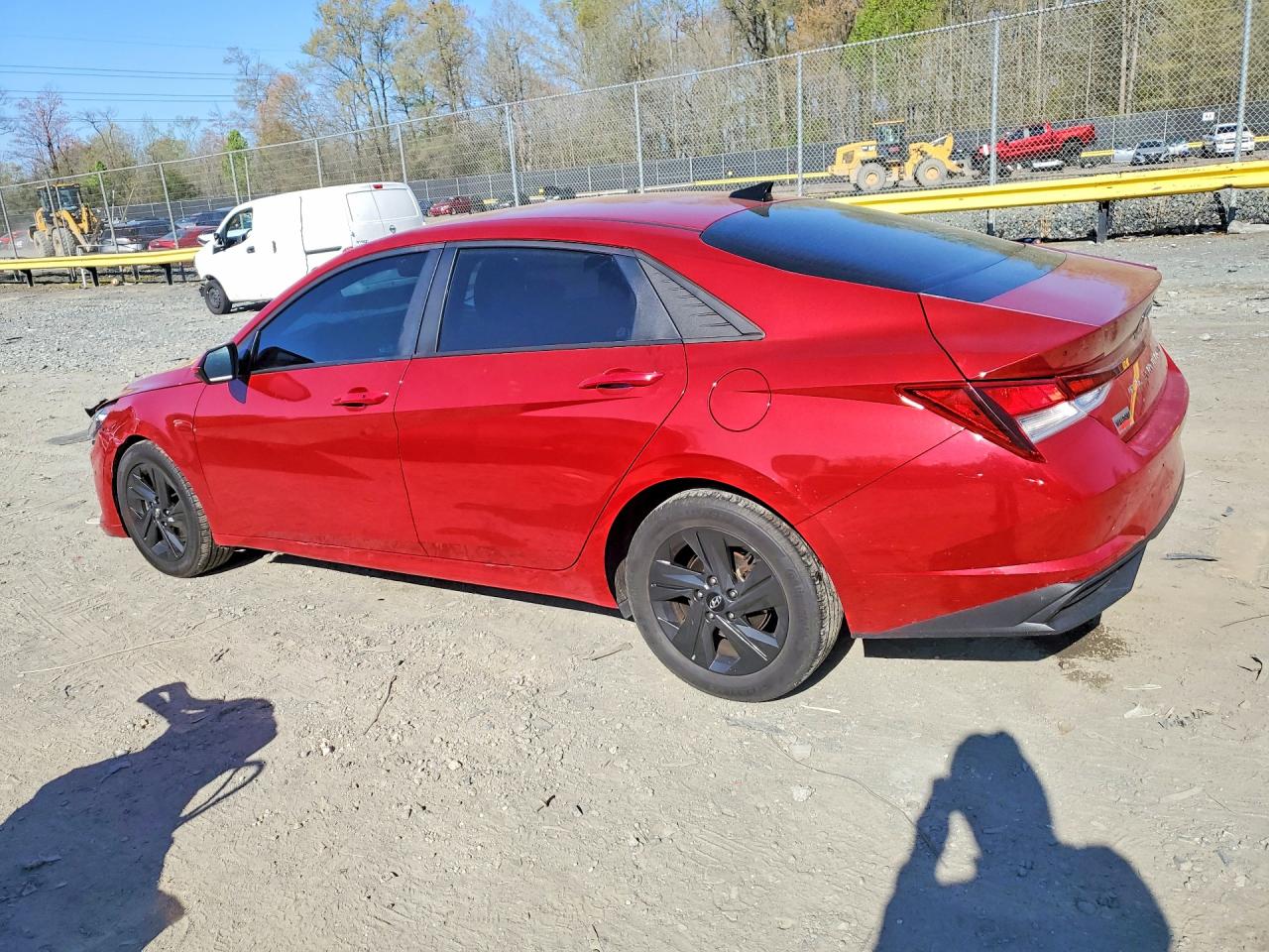 2022 Hyundai Elantra Sel Red vin: KMHLS4AG8NU307583