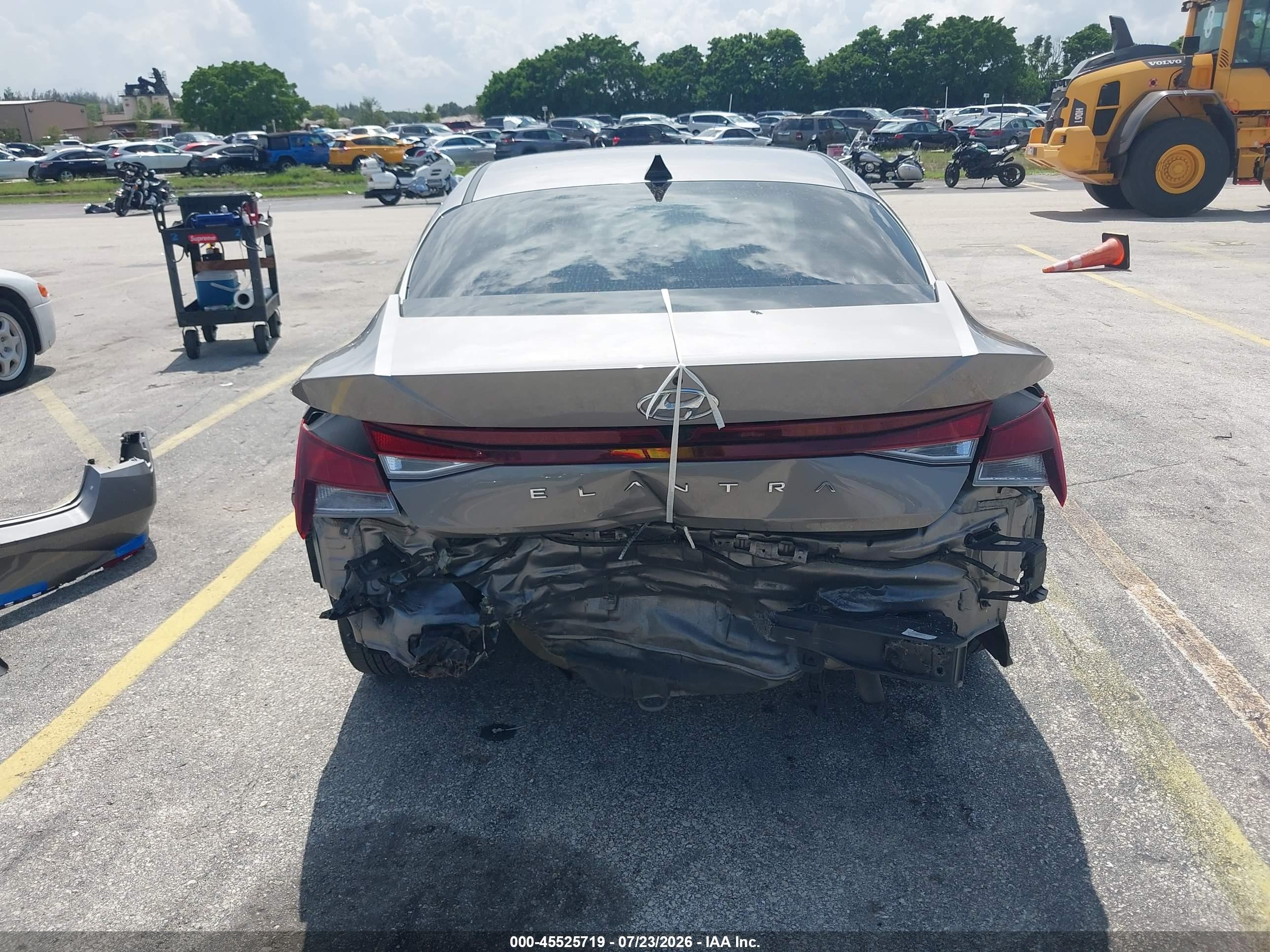 2022 Hyundai Elantra Sel Gray vin: KMHLS4AG8NU367380
