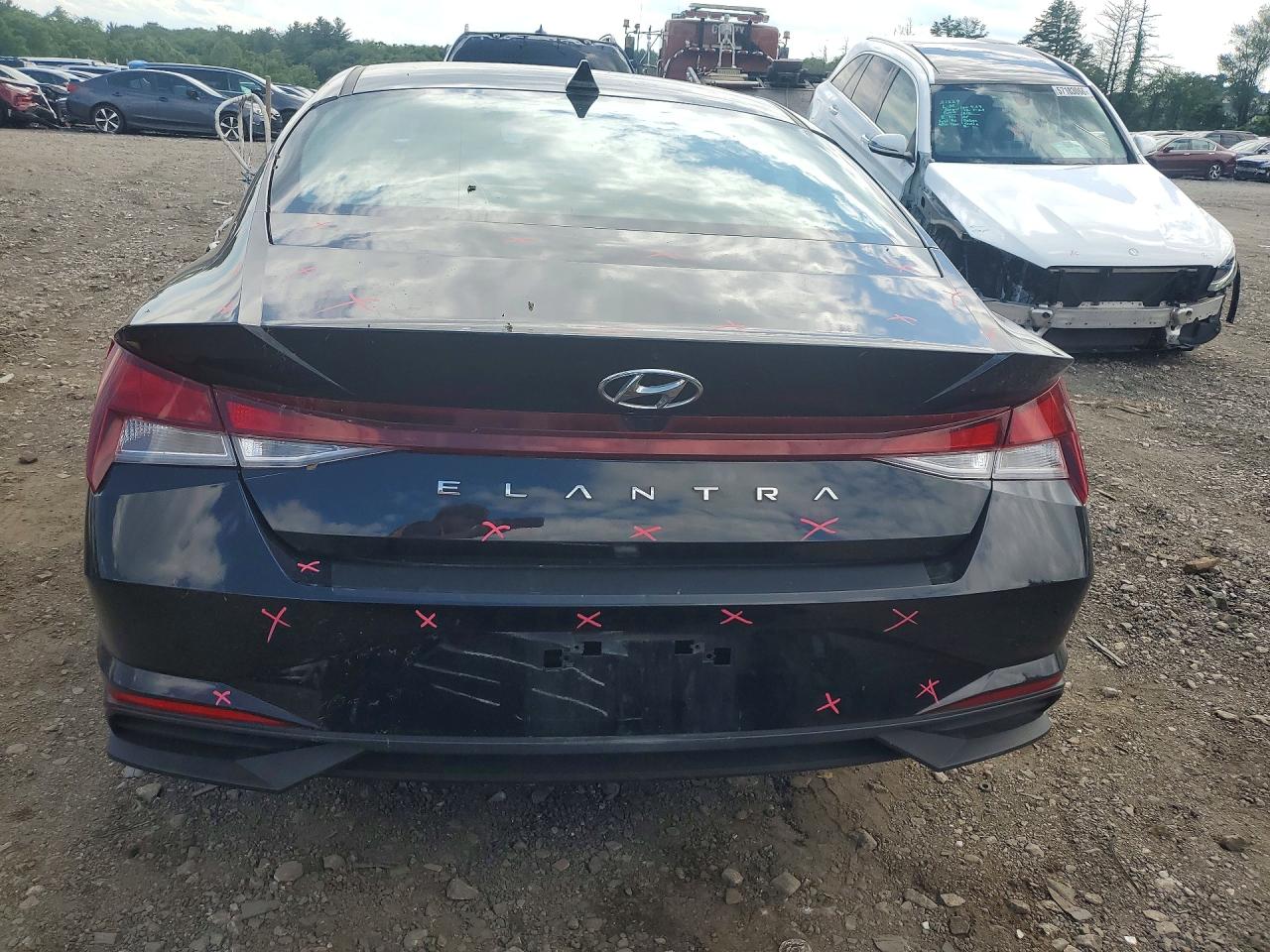 2023 Hyundai Elantra Sel Black vin: KMHLS4AG8PU572054