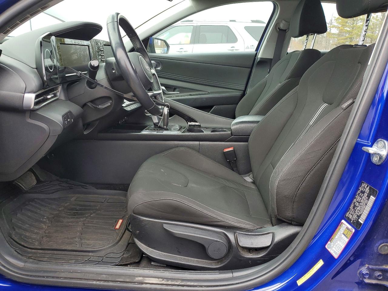 2022 Hyundai Elantra Sel Blue vin: KMHLS4AG9NU336218