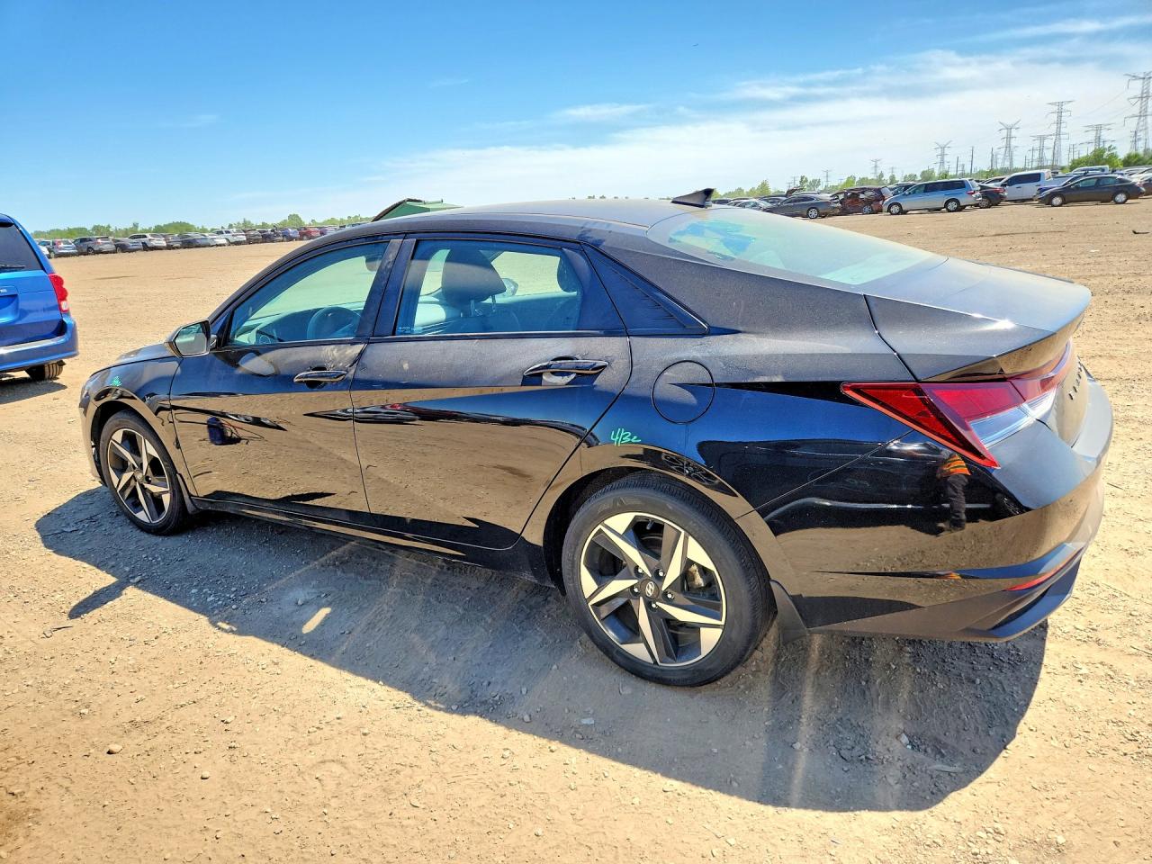 2023 Hyundai Elantra Sel Black vin: KMHLS4AG9PU555084