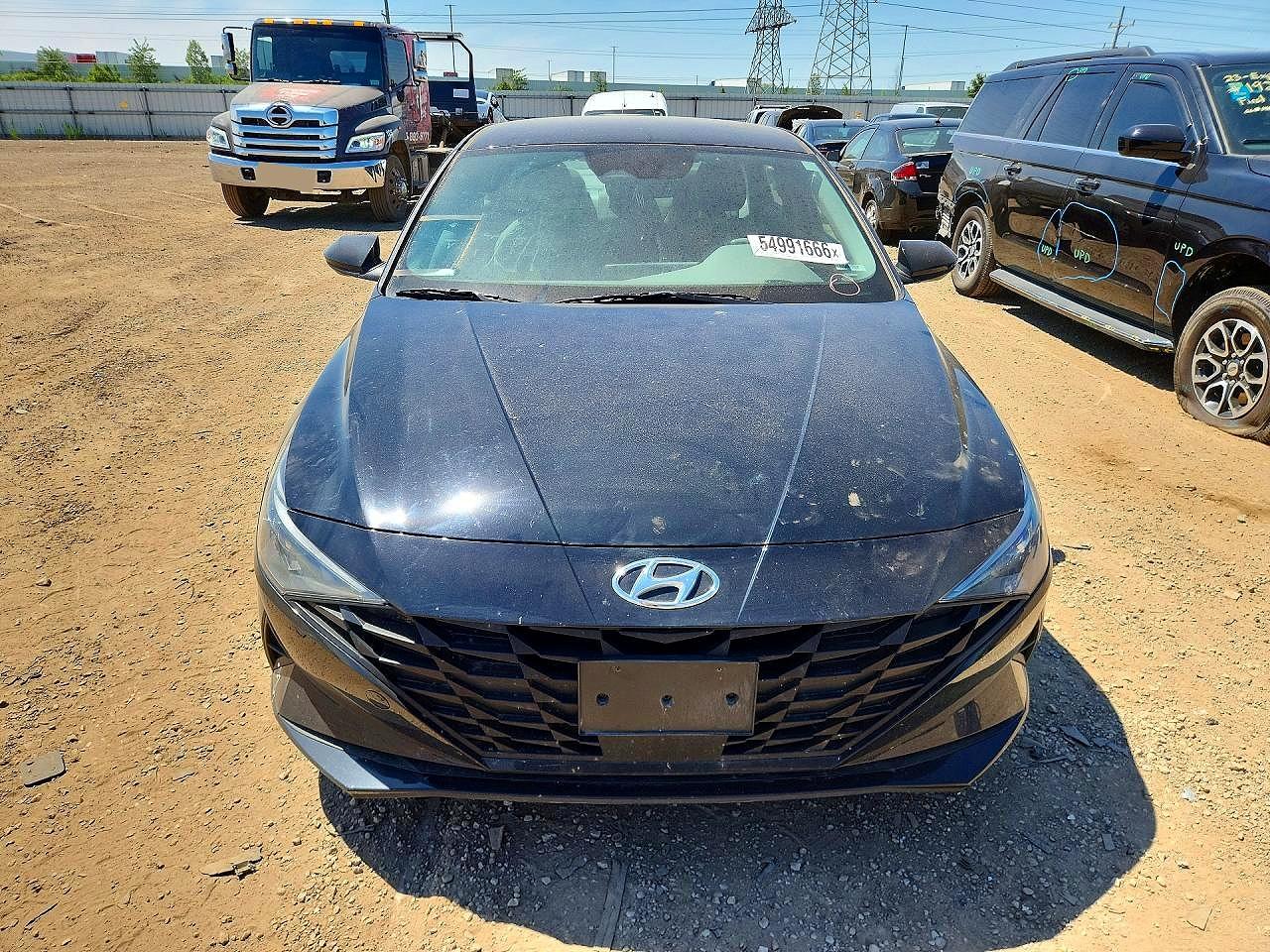 2023 Hyundai Elantra Sel Black vin: KMHLS4AG9PU555084