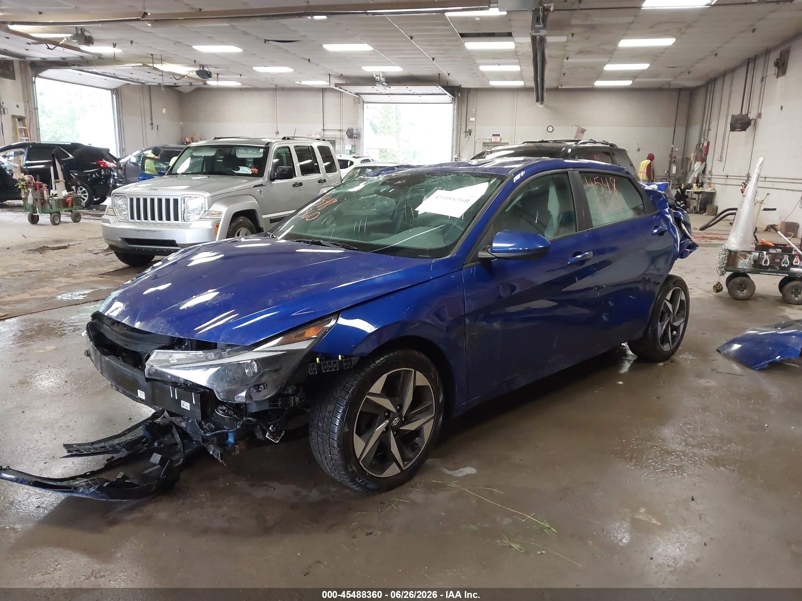 2023 Hyundai Elantra Sel Black vin: KMHLS4AGXPU474983
