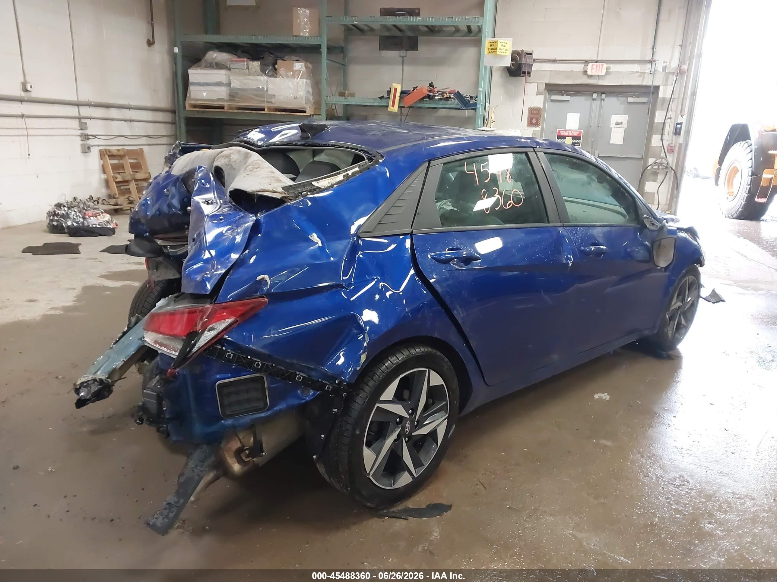 2023 Hyundai Elantra Sel Black vin: KMHLS4AGXPU474983
