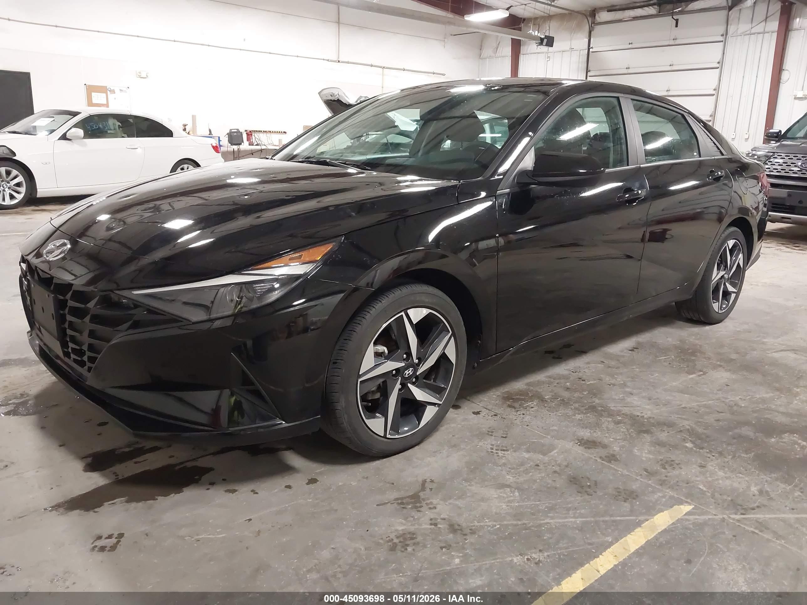 2023 Hyundai Elantra Sel Black vin: KMHLS4AGXPU571424